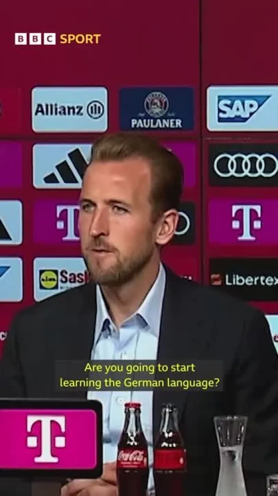 Harry Kane on German language