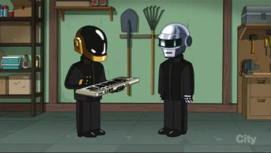 Family Guy Pokes Fun at Daft Punk and Electronic Music