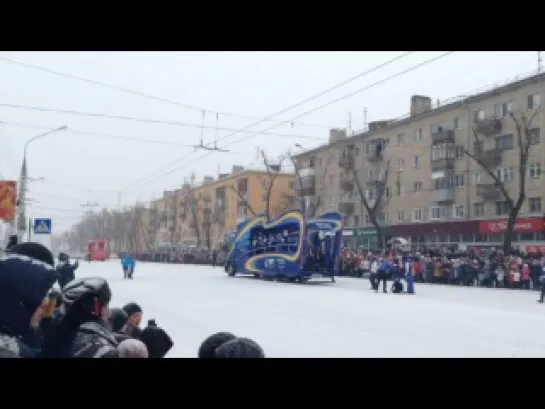 Эстафета Олимпийского огня в Воронеже..как это было:-) часть 1