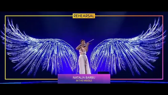 In The Middle - Natalia Barbu - Exclusive Rehearsal Clip - Moldova - Eurovision 2024