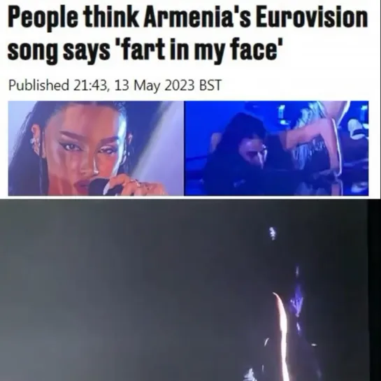 Part of song “Future Lover” — Brunette (Armenia)