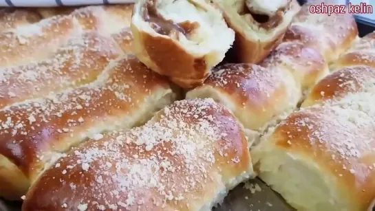 Булочки со сгущёнкой