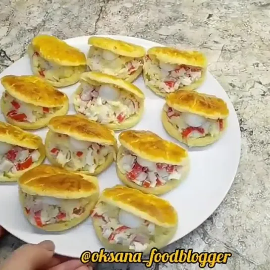 Закуска Ракушки с жемчужиной