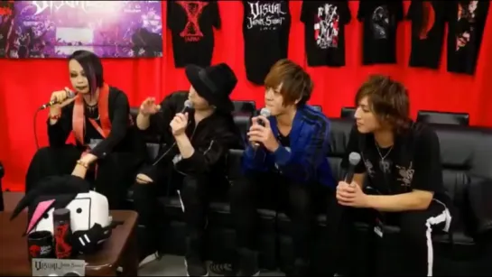 Visual Japan Summit 2016 - MUCC interview [Yoshiki Channel]