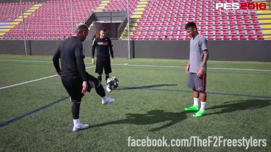 The F2 Freestylers + Neymar