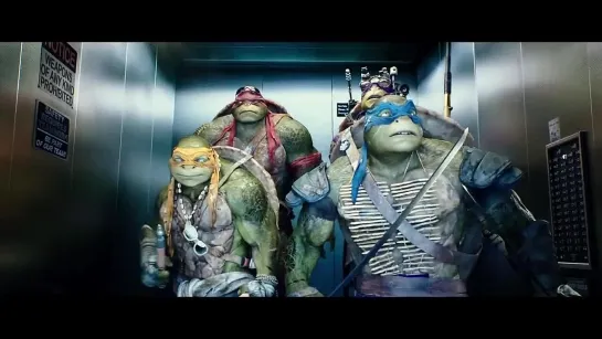 TMNT Прикол в Лифте