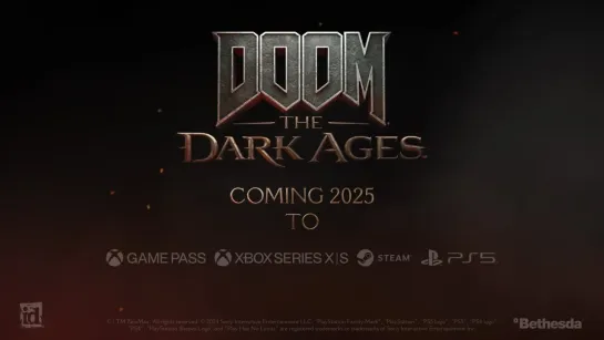 DOOM: THE DARK AGES Official Trailer 1 Coming 2025 | Xbox Games Showcase 2024