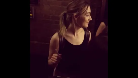 Saoirse Ronan - signing for fans