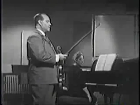 David Oistrakh plays Ravel Tzigane