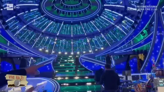 In esclusiva per  Rai 2 - FUORI ORA la scenografia di Sanremo2023!