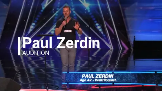 Paul Zerdin Ventriloquist Americas Got Talent 2015 All Performances｜GTF