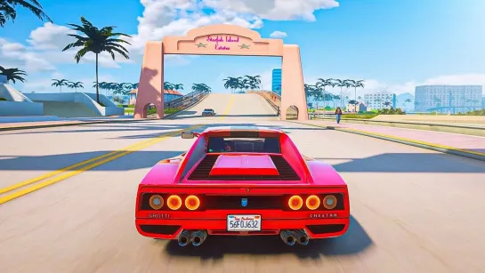 GTA Vice City 2 New Remastered Graphics MOD - RTX™ 3090 Ray-Tracing Gameplay - 4K [GTA 5 PC MODS]