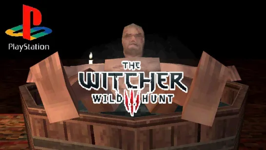 The Witcher 3 but its for PS1