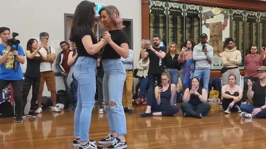 Sara Nicole & Cecile Six 🎵 Ali Gatie @ Sydney International Afro Kizomba Festival 2021