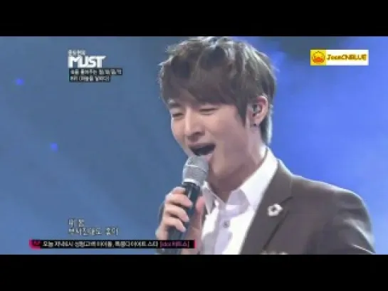 111025 G.O.D. Son Ho Young - I will Survive + Running in the Sky + Let's Go On A Trip | U Sung Eun backing vocal