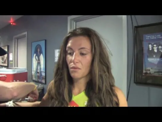 Miesha Tate Post Fight Interview