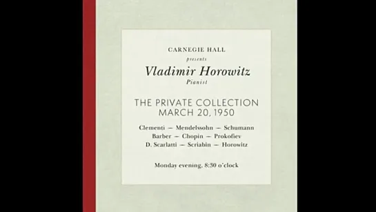 Chopin Waltz No. 7, Op. 64 No. 2 in C sharp minor - Vladimir Horowitz (1950.3.20)