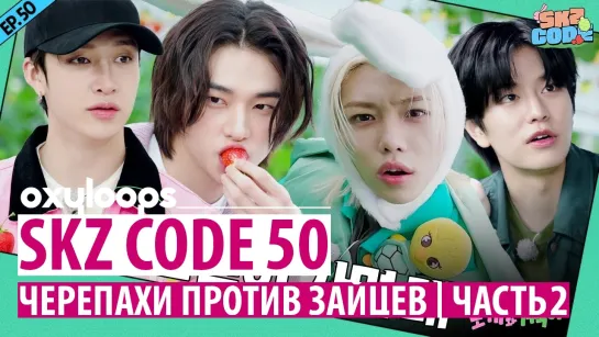 SKZ CODE 50 | Черепахи против зайцев, 2 часть [рус.саб]