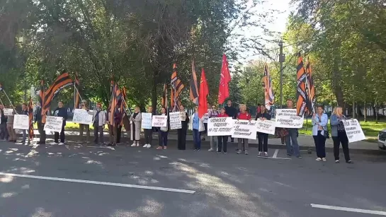 04.09.23 Москва у степ посольства Японии митинг НОД