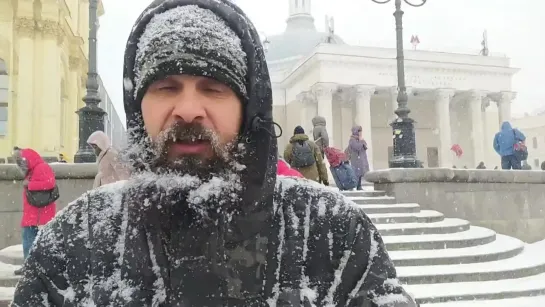 Чем кончилась драка? НОД за Отечество - на 3х вокзалах. Москва. Ленинградский вокзал. Идëт опасная информационная работа. 2022.12.08