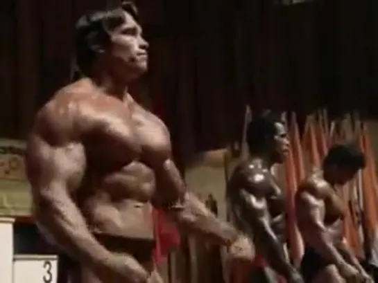 Mr. Olympia 1975 - Arnold Schwarzenegger, Serge Nubret, Lou Ferrigno