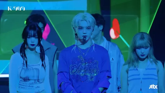 SHALALA - TAEYONG FanCam @ JTBC K-909 230610