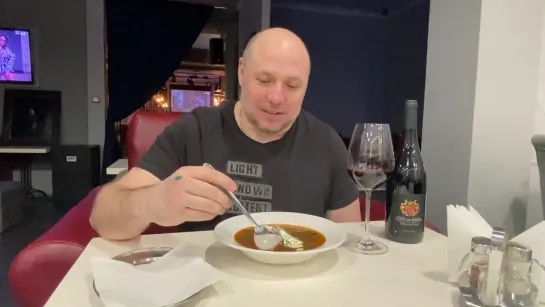 18+ 🍷🇫🇷Обзор на "Cotes du Rhone, Pierre Chaletaux" из Франции. 🥣🇷🇺+ Новинка! Солянка по-московски!