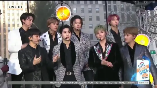 191129 NCT 127 - Highway to Heaven + Superhuman @ Today Show