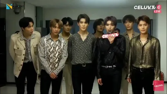 190823 NCT 127 ASMR Interview @ 2019 SORIBADA BEST K-MUSIC AWARDS (SOBA) Backstage