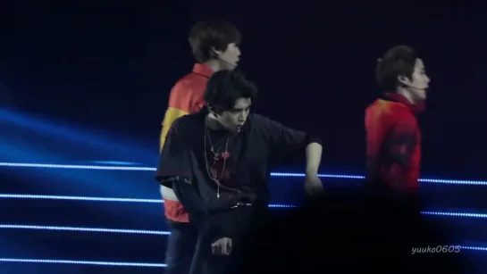 190322 NCT 127 - Simon Says (Taeyong Fancam) @ HKAMF 2019