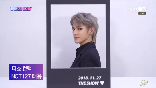 181127 Taeyong @ The Show