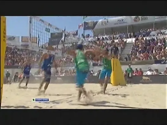 beach volleyball 2013: Italy vs. USA