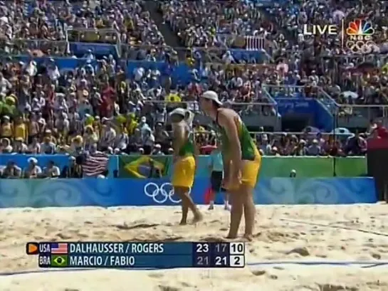 Beijing 2008 Olympic Games Beach volleyball Men's Gold medal match