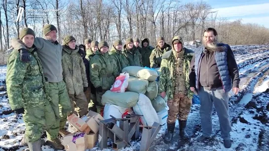 Фонд «Ридовка Помогает!» доставил гуманитарную помощь нашим бойцам с Авдеевского и Бахмутского направлений