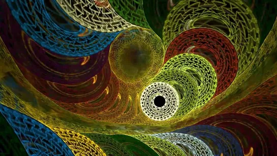 What DMT is like - DMT Trip Simulation (1080p)