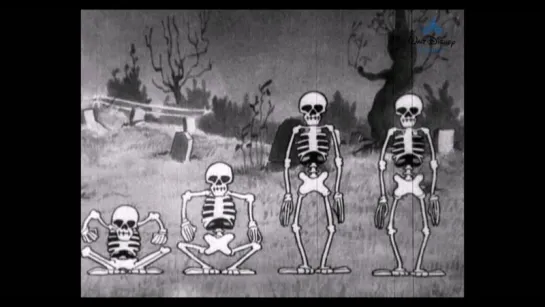 Мультфильм - Танец скелетов (The Skeleton Dance) DVD Video