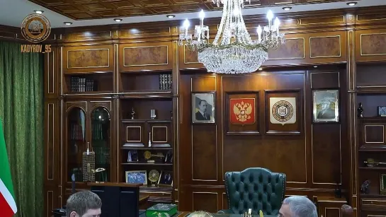 Video by Ramzan Kadyrov