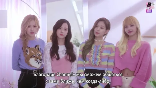 [JBP] BLACKPINK CHANNEL+ OPEN!! [рус.саб]