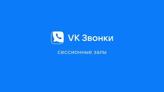 Сессионные залы в VK Звонках