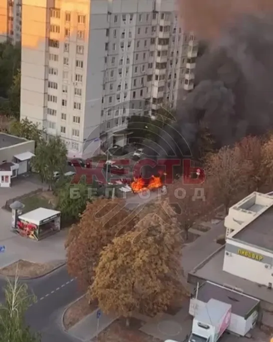 Удары по Белгороду этим утром.