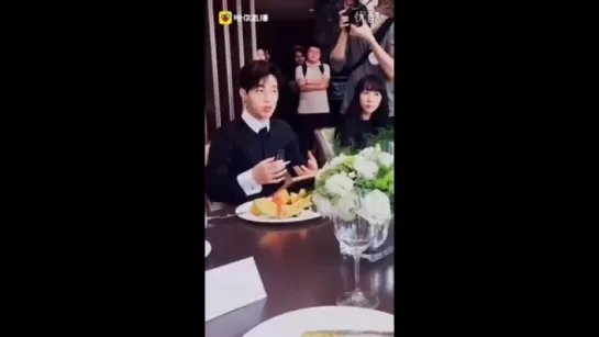 160820 'Final Recipe' promo 'Dinner with Celebrity' event with Henry Part 2