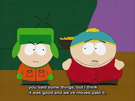 Cartman asks forgiveness