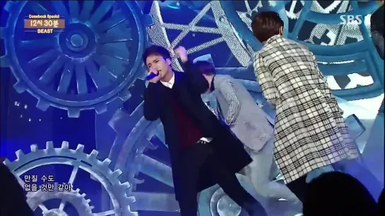 141026 BEAST - 12:30 (12시 30분) @Inkigayo Comeback Stage