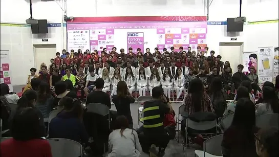 141025 2014 KMW Korean Music Wave in Beijing Press Conference