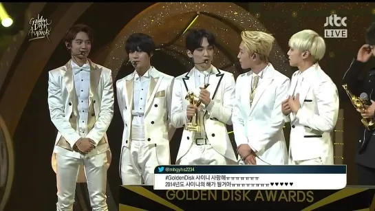 [1080] 140116 BEAST - Disk Bonsang Award