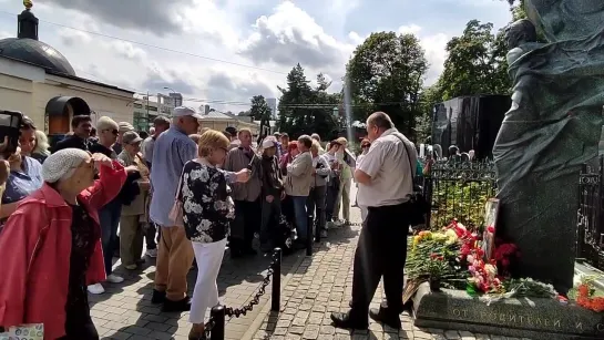 Ваганьково. 25 июля. День памяти Высоцкого.