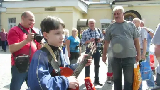 Ваганьково. 25.07.2015 года. Андрей и Виктор Барбашовы -- "Баллада о борьбе"