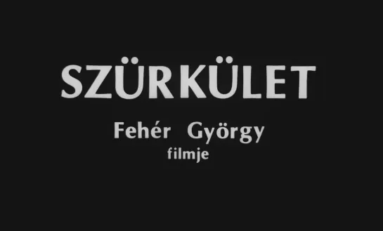 Сумерки / Twilight / Szürkület (1990) dir. György Fehér [1080p] (RUS SUB)