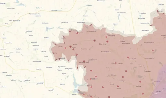 El avance del ejército ruso hacia las ciudades de Dimitrov (Mirnogrado) y Krasnoarmeysk (Pokrovsk), así como en el pueblo de New