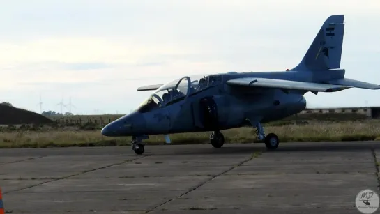 Aviones IA-63 Pampa lll en la Base Aeronaval Comandante Espora